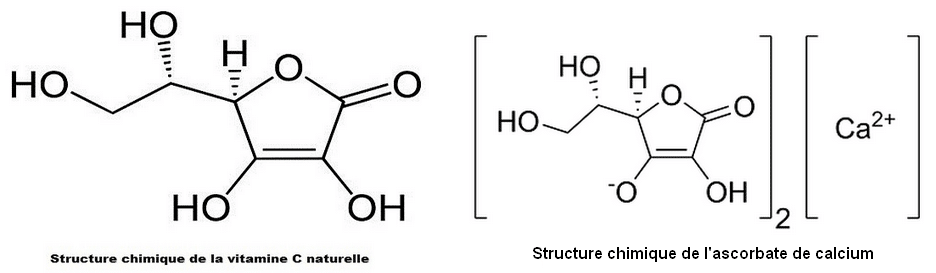 vitamine c et ascorbate de calcium